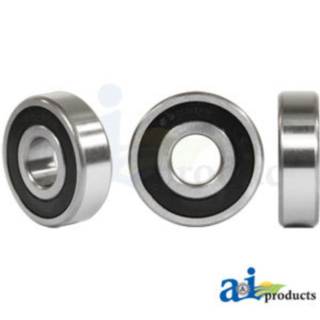A & I Products Bearing, Ball; 6200 Series, Flat Edge 6" x3" x6" A-6202-2RS-I